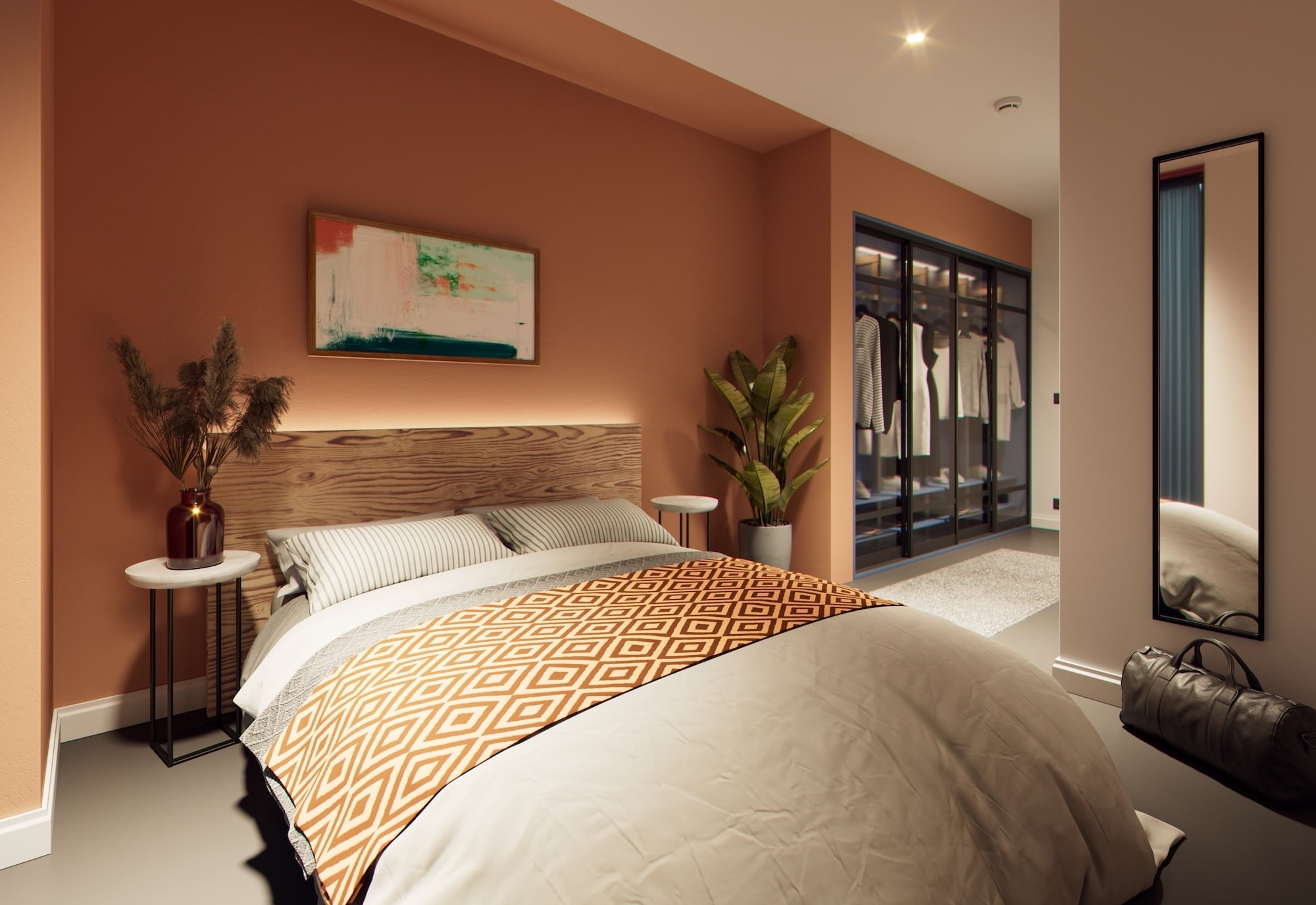 osborne yard bedroom (2) Osborne Yard - Manchester, UK