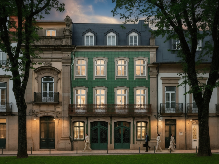 Avenida Central, Braga, Portugal